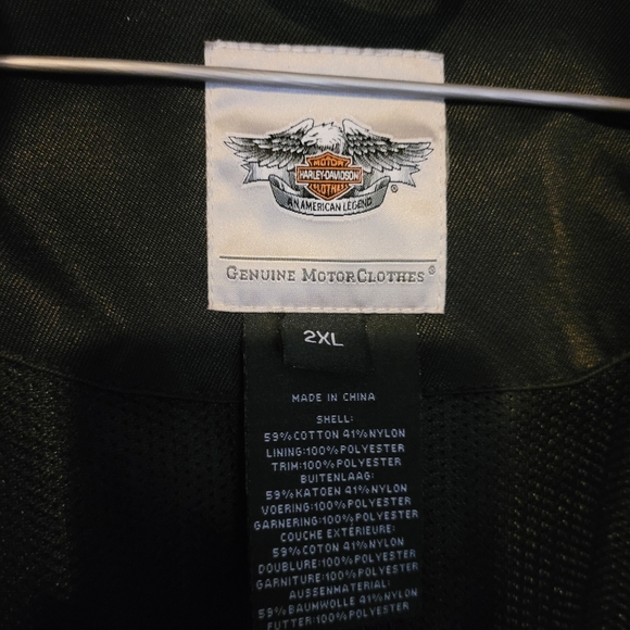 2X Harley Davidson Motorcycle Jacket - Picture 3 of 3
